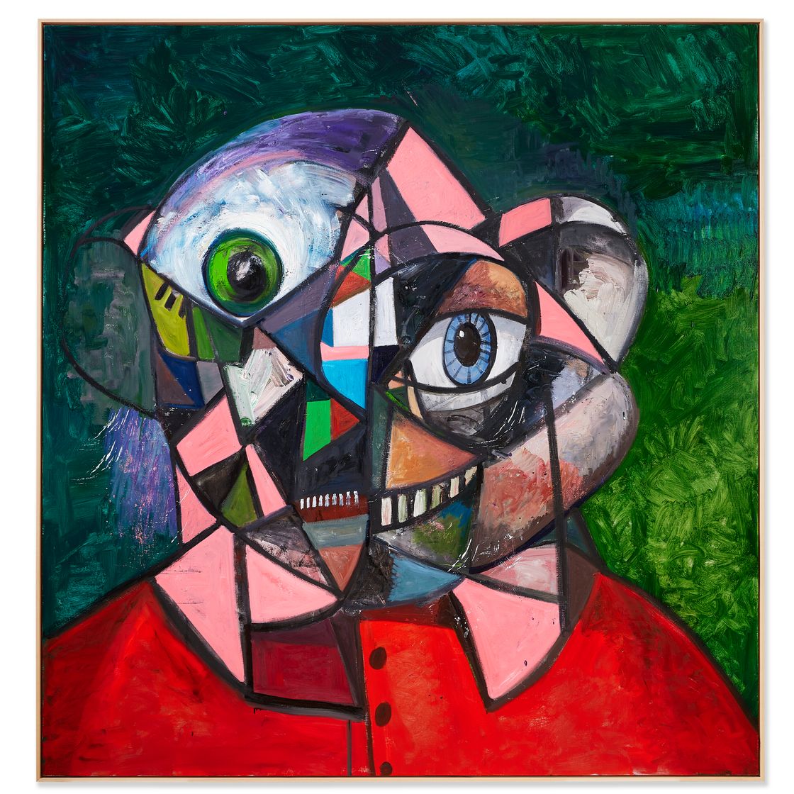 George Condo — Монументальный абстрактный автопортрет, изображение 2