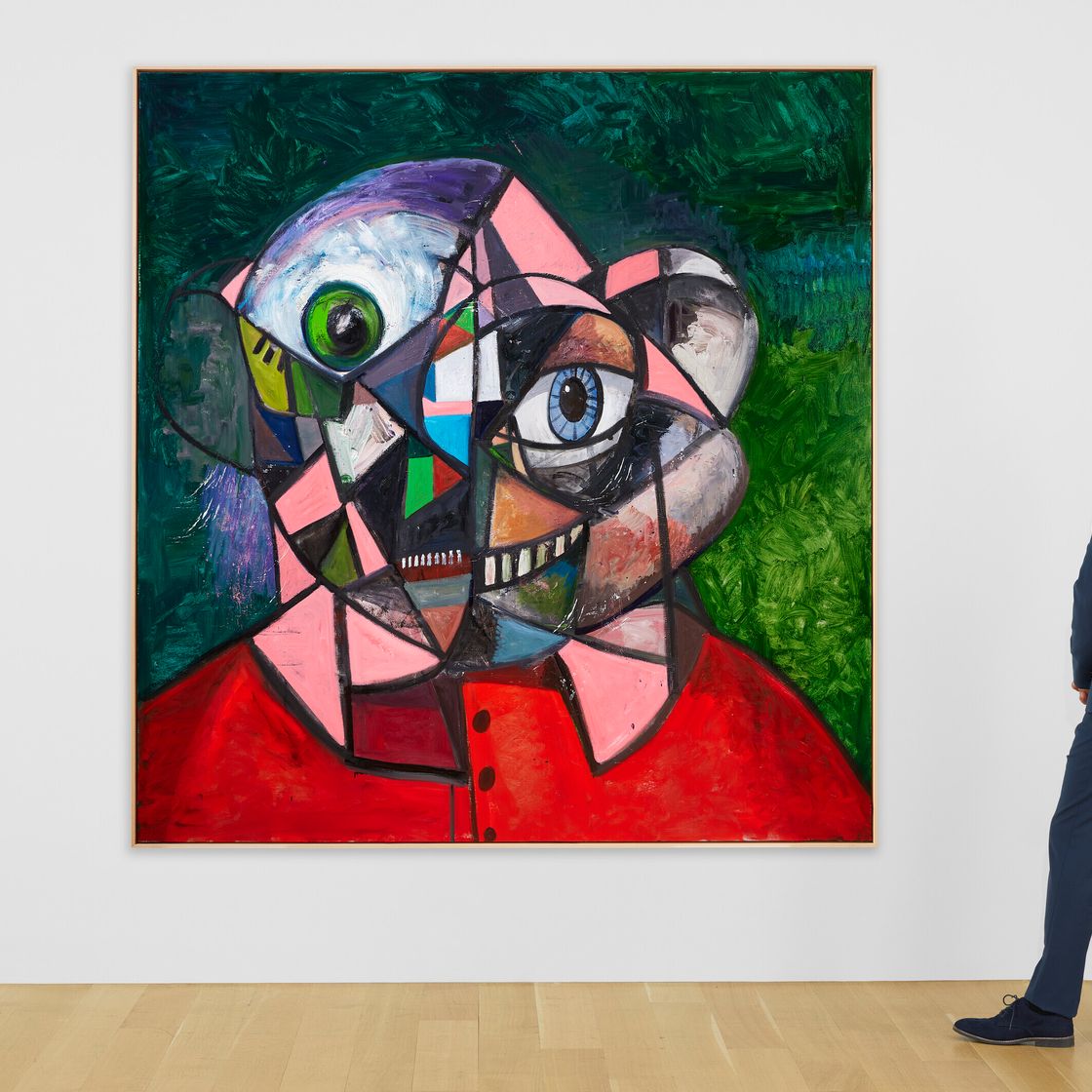 George Condo — Монументальный абстрактный автопортрет, изображение 3
