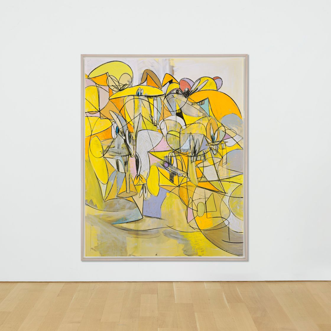 George Condo — Розовая и желтая развертка, изображение 5