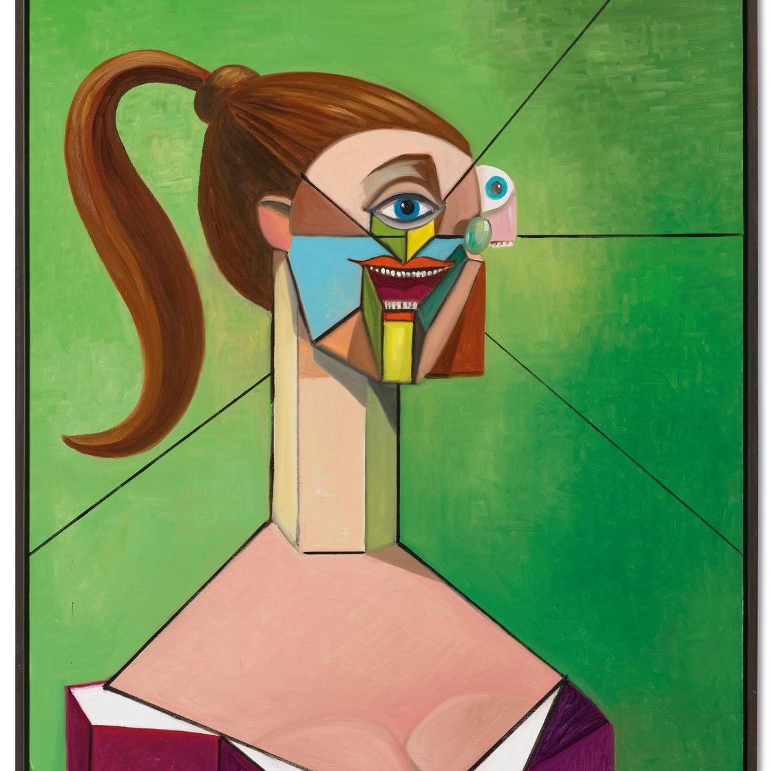 George Condo — Линейная композиция, изображение 1