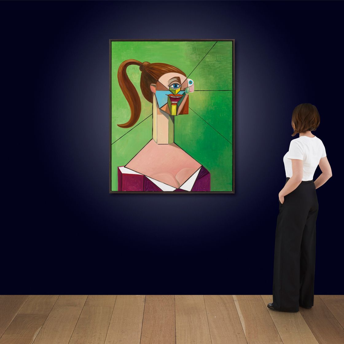 George Condo — Линейная композиция, изображение 2