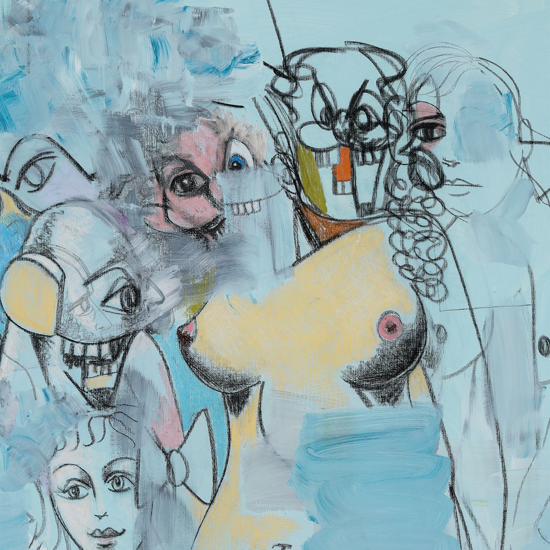 George Condo — Бродяги, изображение 2
