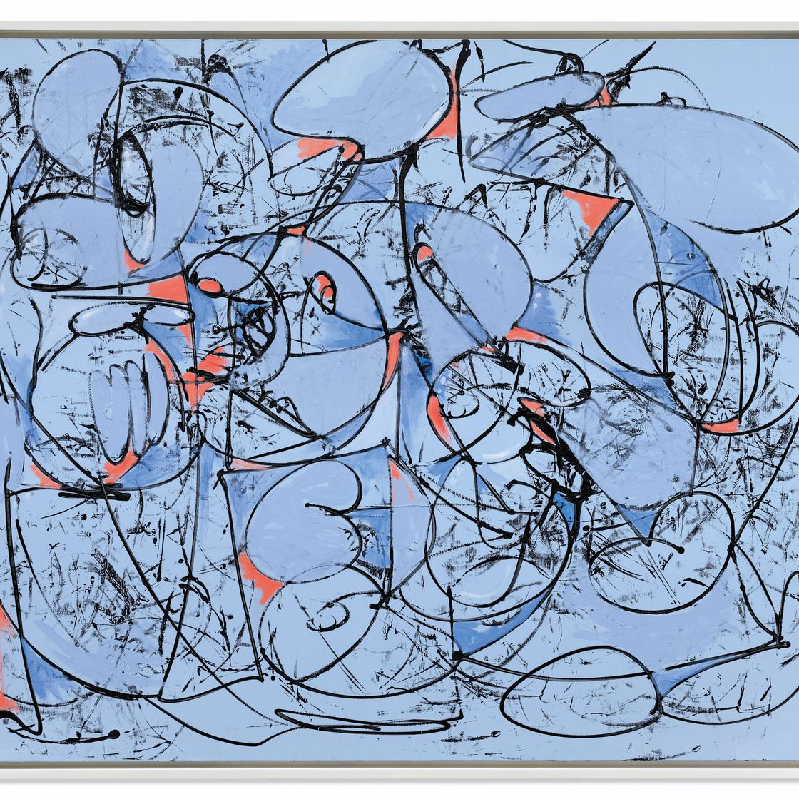 George Condo — Синие проходы, изображение 1
