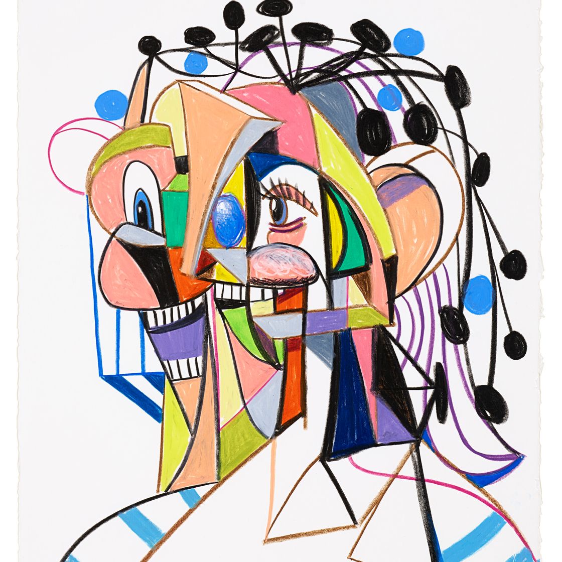 George Condo — Абстрактное лицо (2), изображение 1