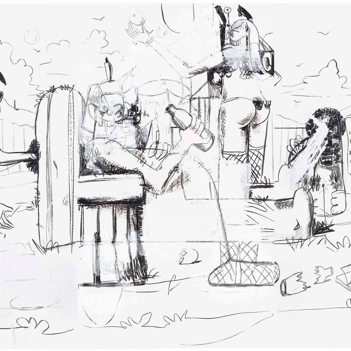 George Condo — Ментальный ландшафт