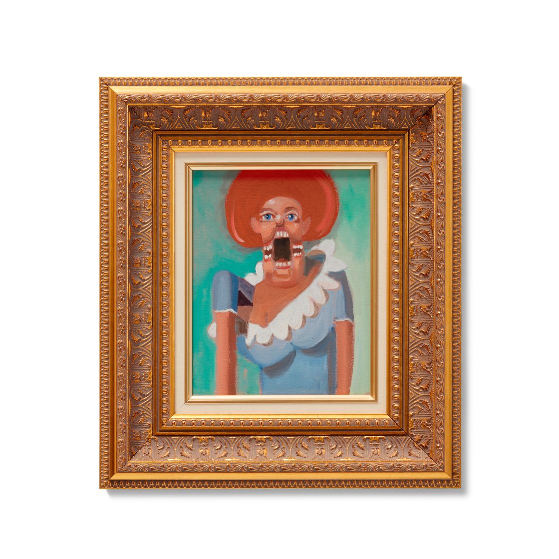 George Condo — Горничная-француженка с рыжими волосами