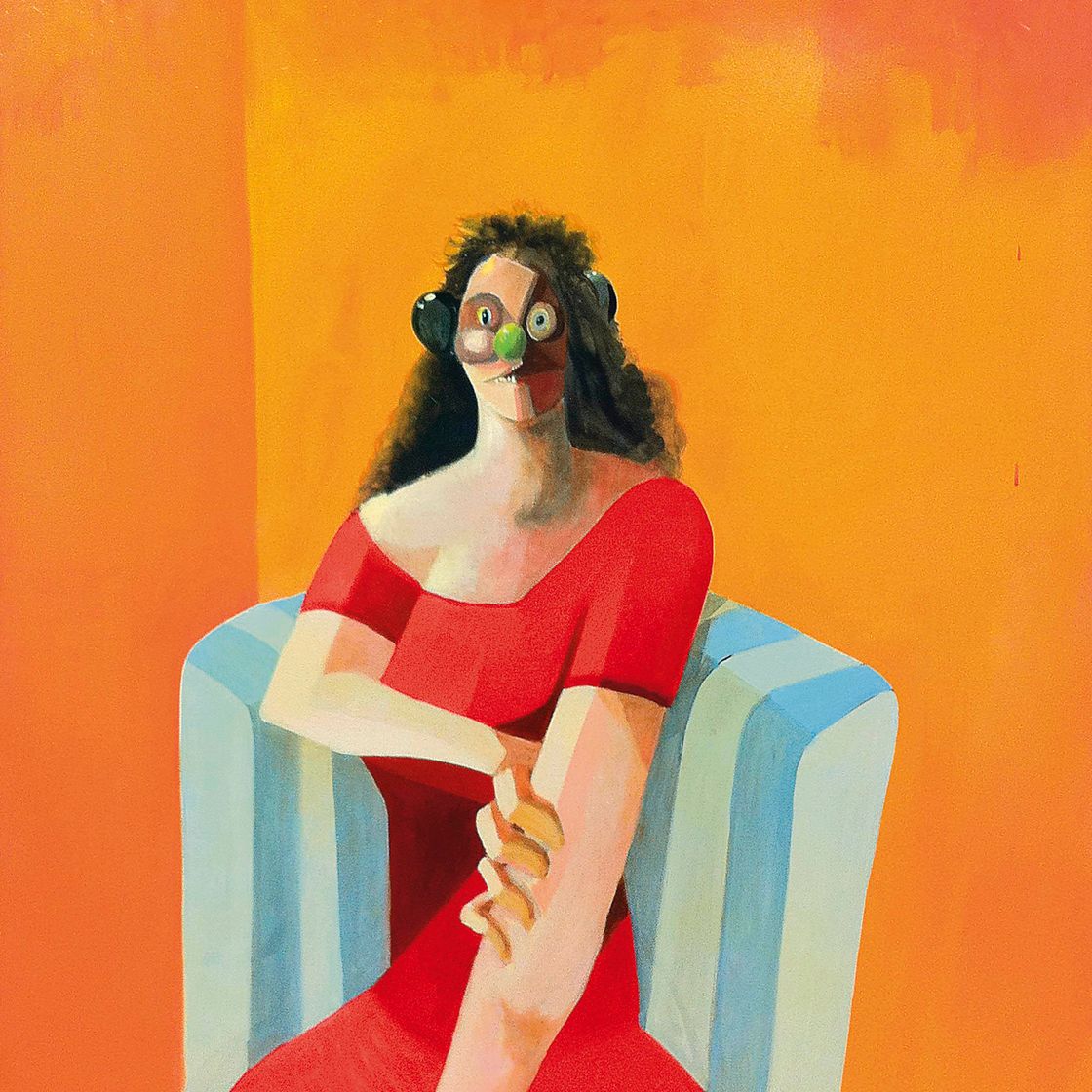 George Condo — Сумасшедший психиатр
