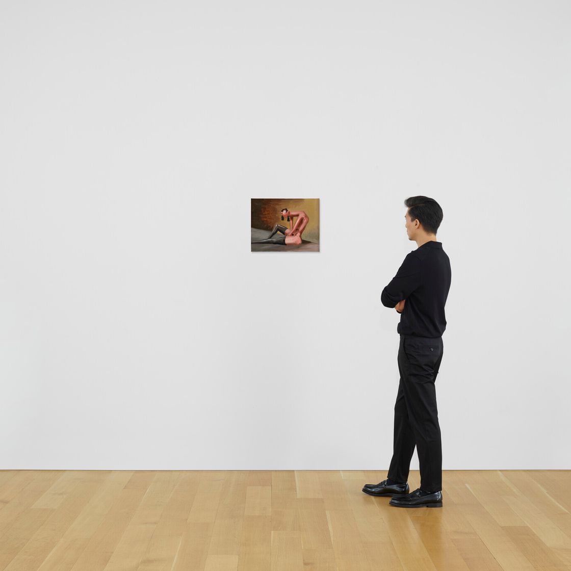 George Condo — Сидящий обнаженный, изображение 2