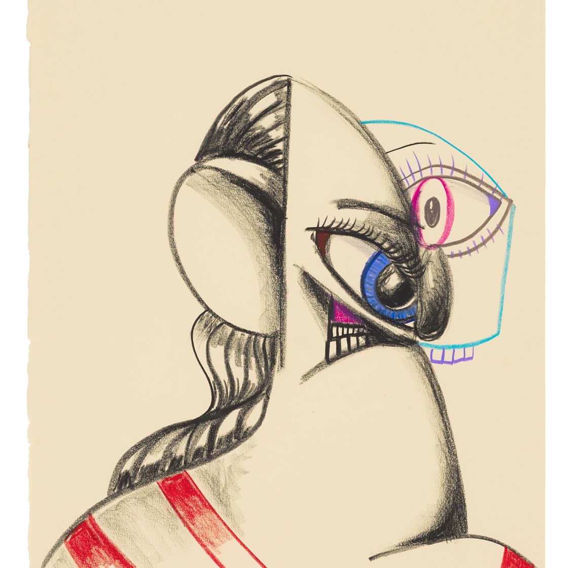 George Condo — Портретная композиция, изображение 1