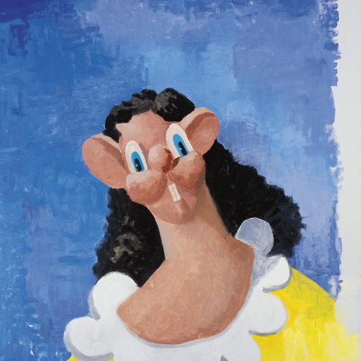 George Condo — Покраска компонентов III