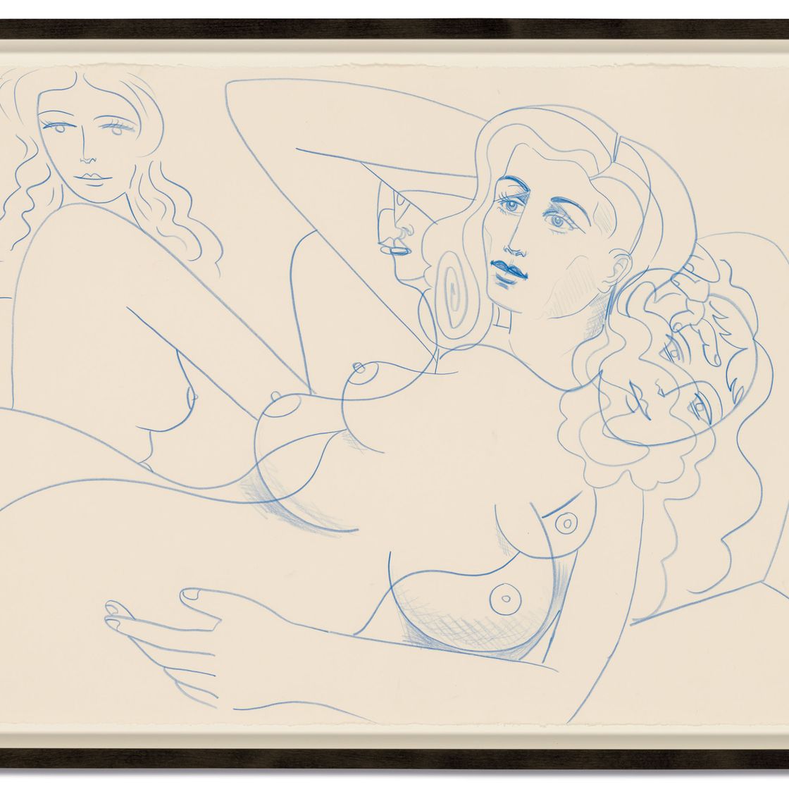 George Condo — Группа обнаженных женщин, изображение 3