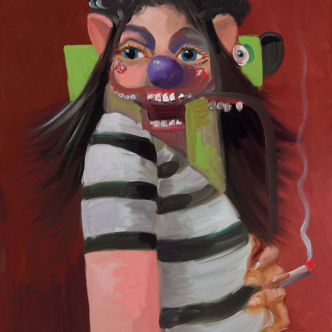 George Condo — Импровизированная курильница
