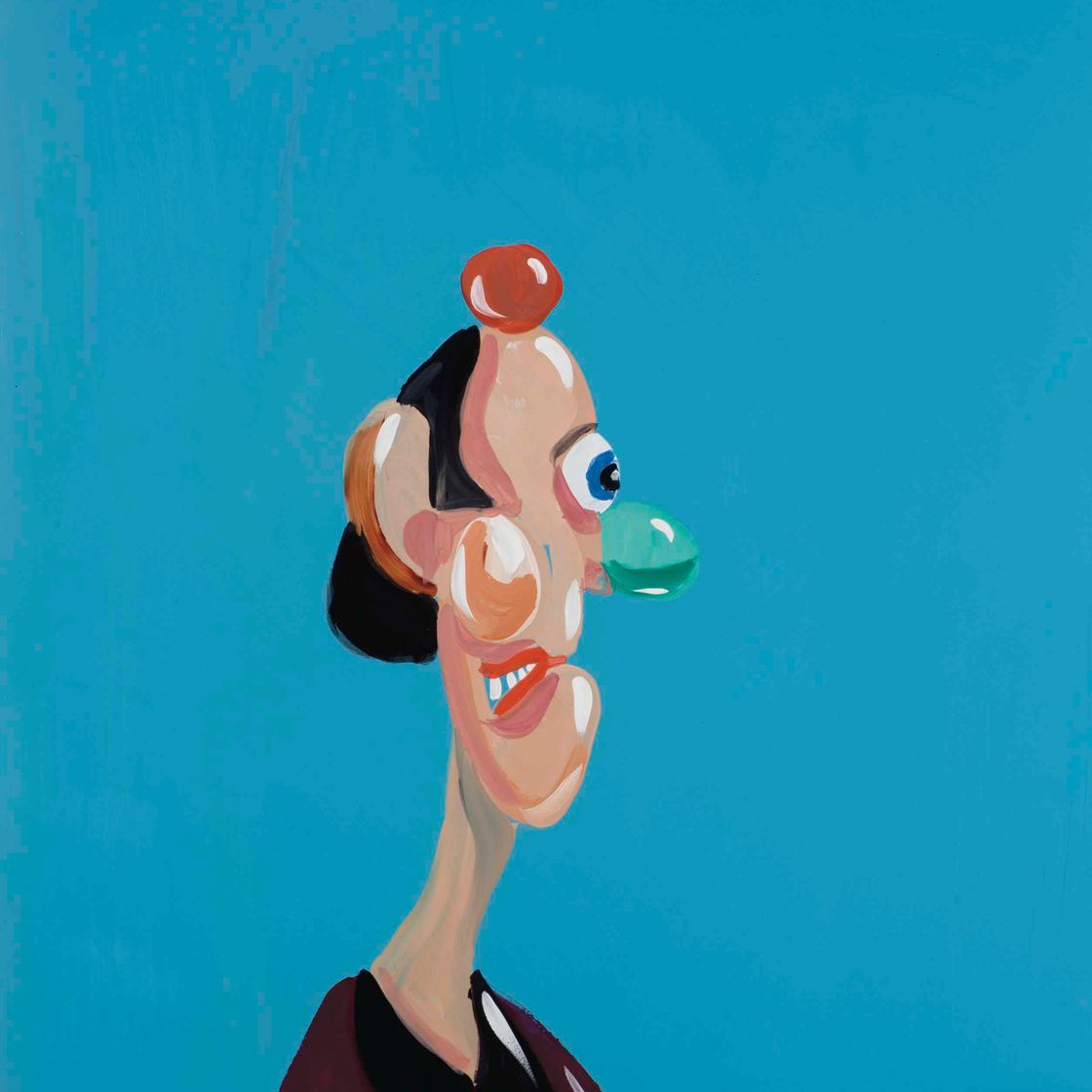 George Condo — Вид профиля