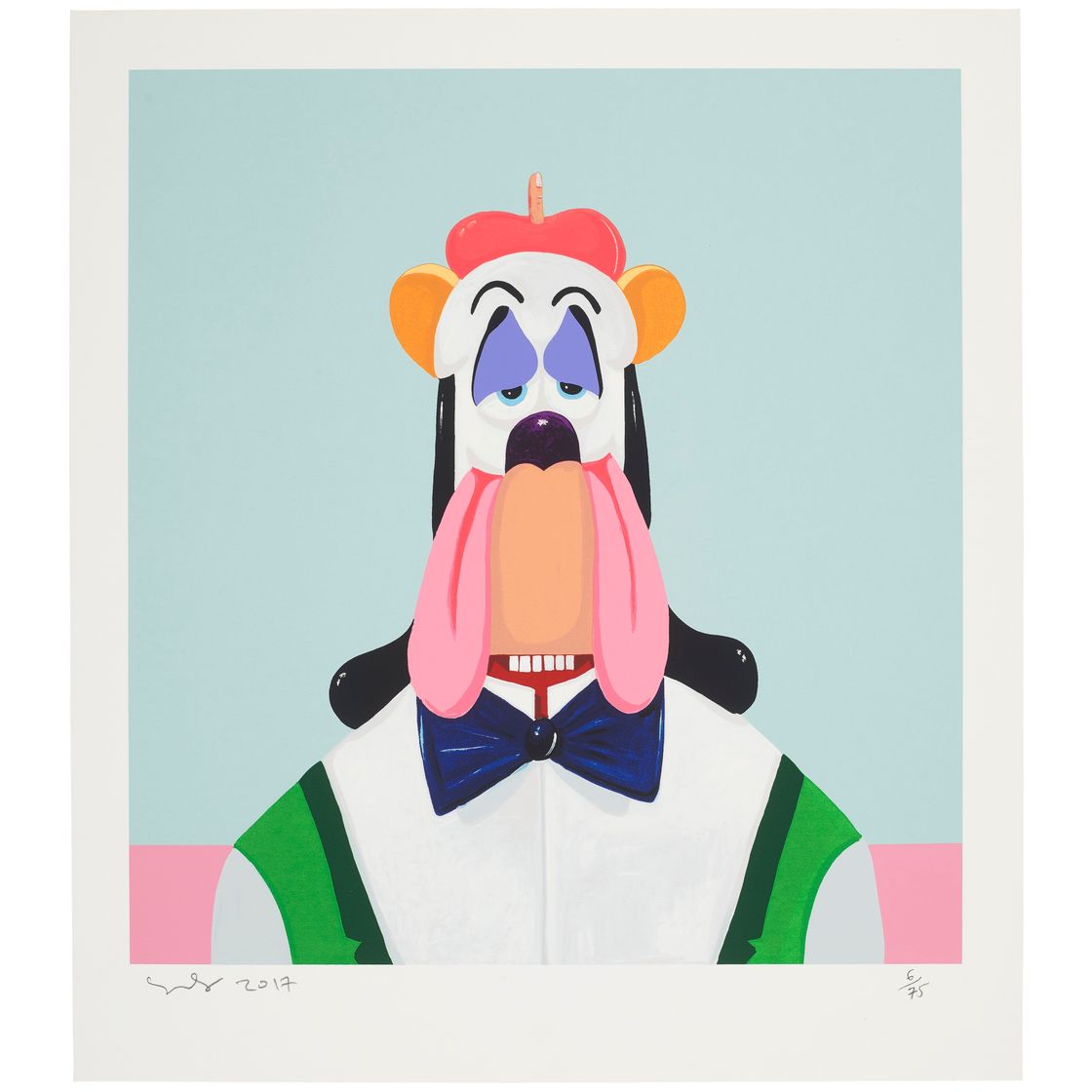George Condo — Абстракция поникшей собаки