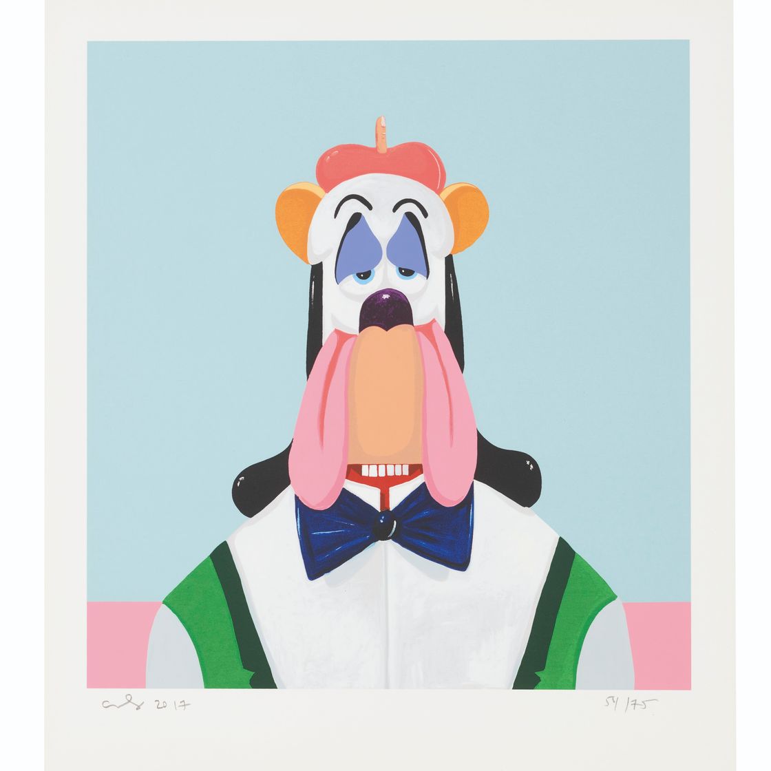 George Condo — Абстракция поникшей собаки