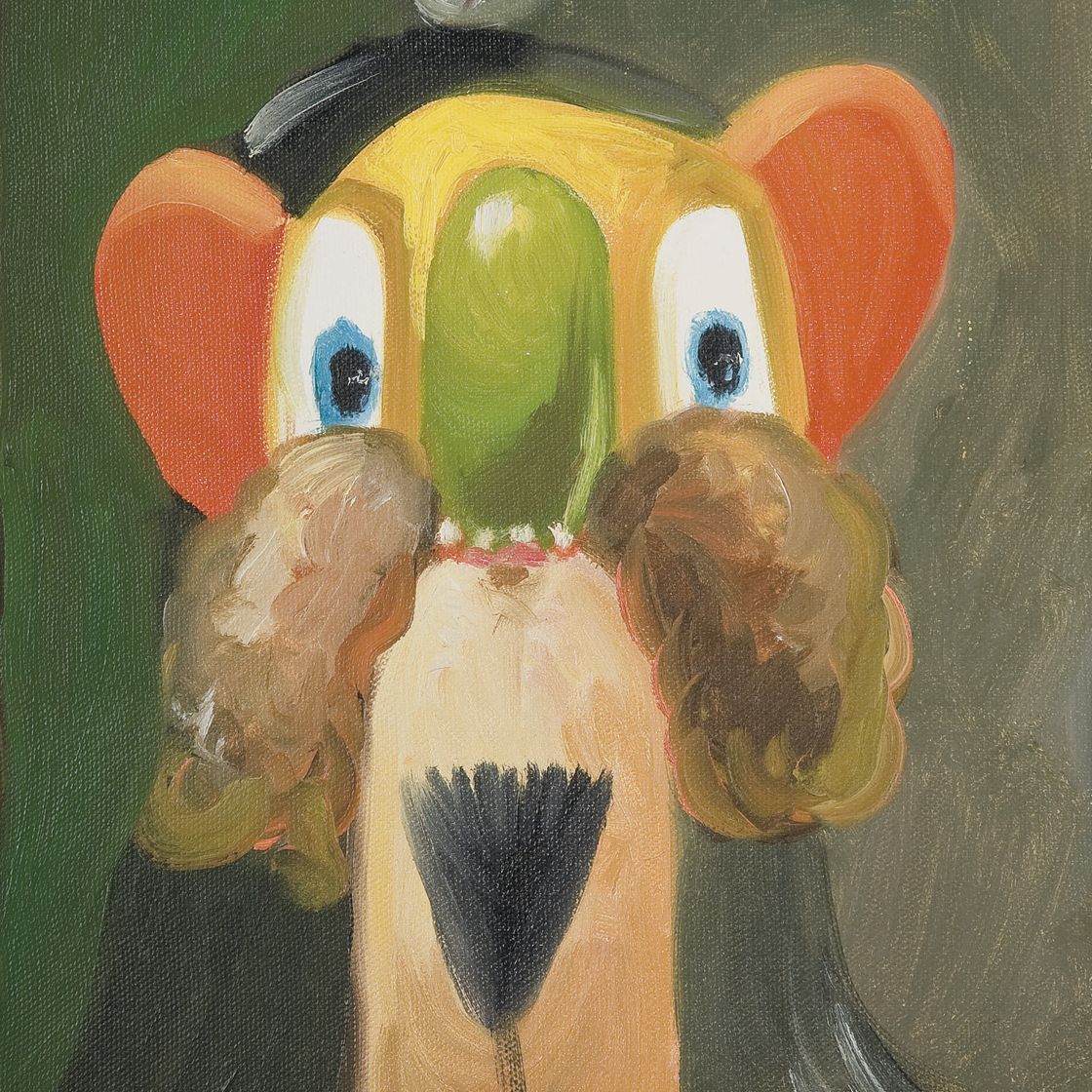 George Condo — Фронтальный + разворот