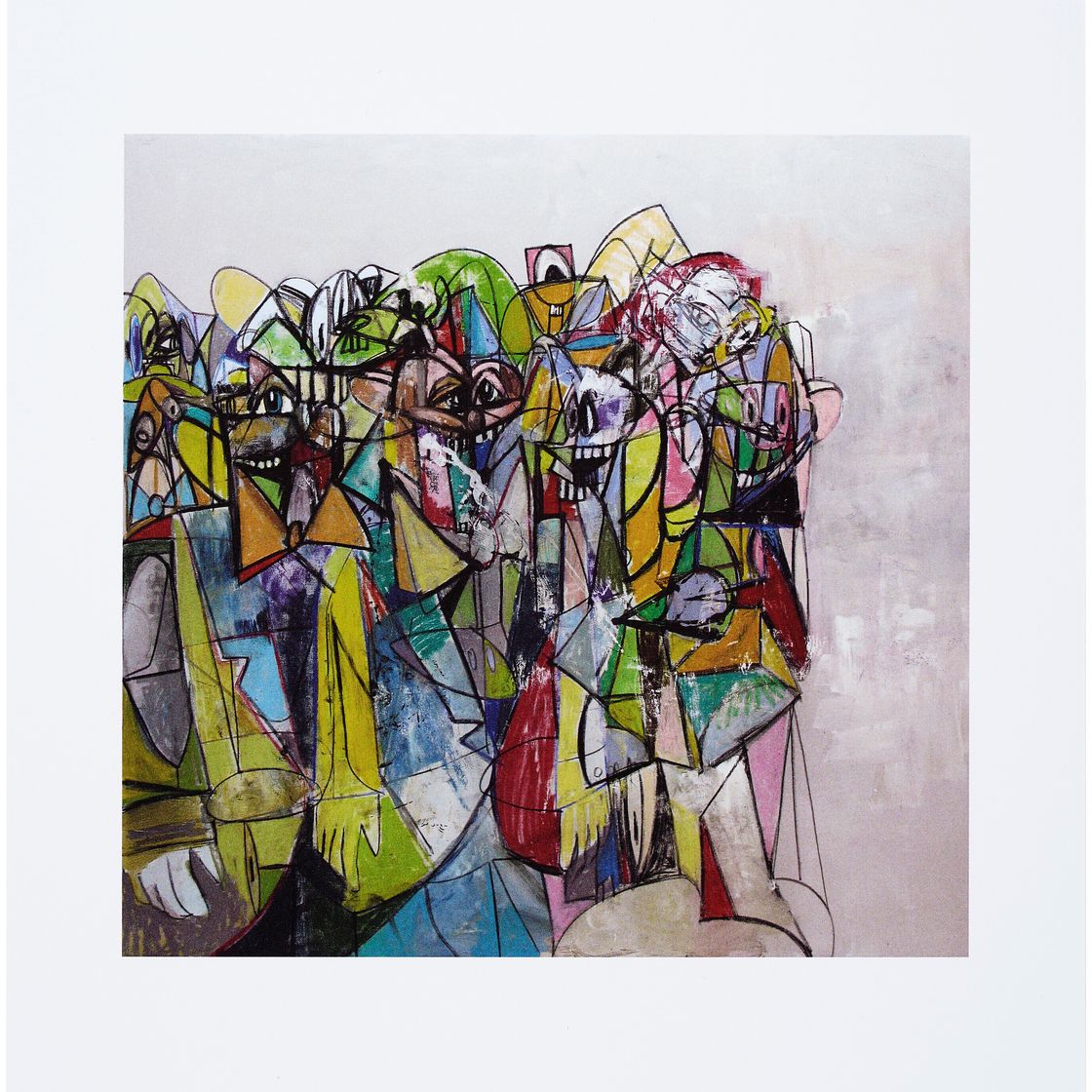 George Condo — Рисование картин, изображение 8