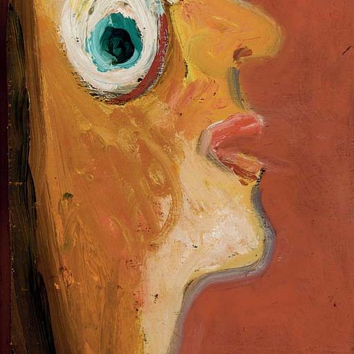 George Condo — Без названия (портрет)