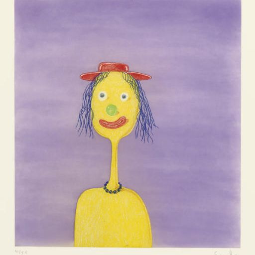 George Condo — Клоун