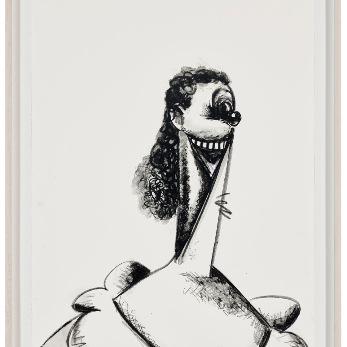 George Condo — Улыбающаяся женщина, изображение 2