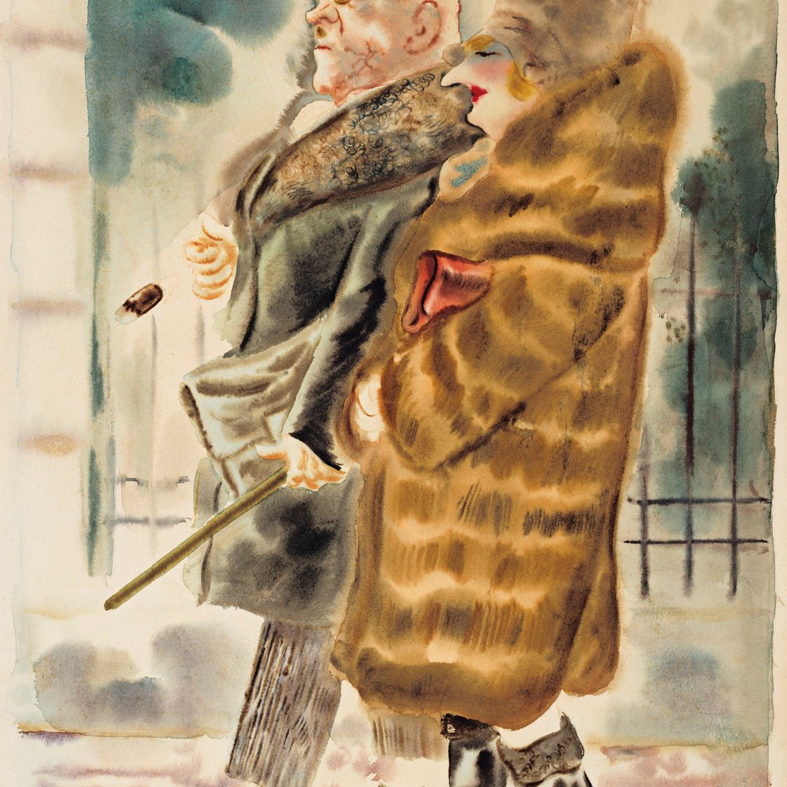 George Grosz — Эхепаар