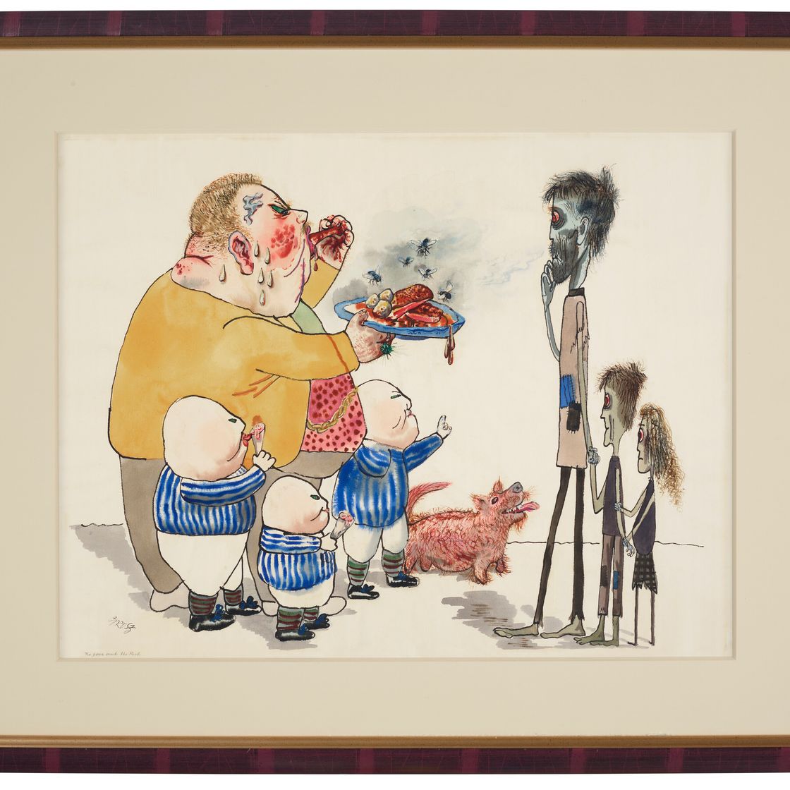 George Grosz — Бедные и богатые, изображение 2