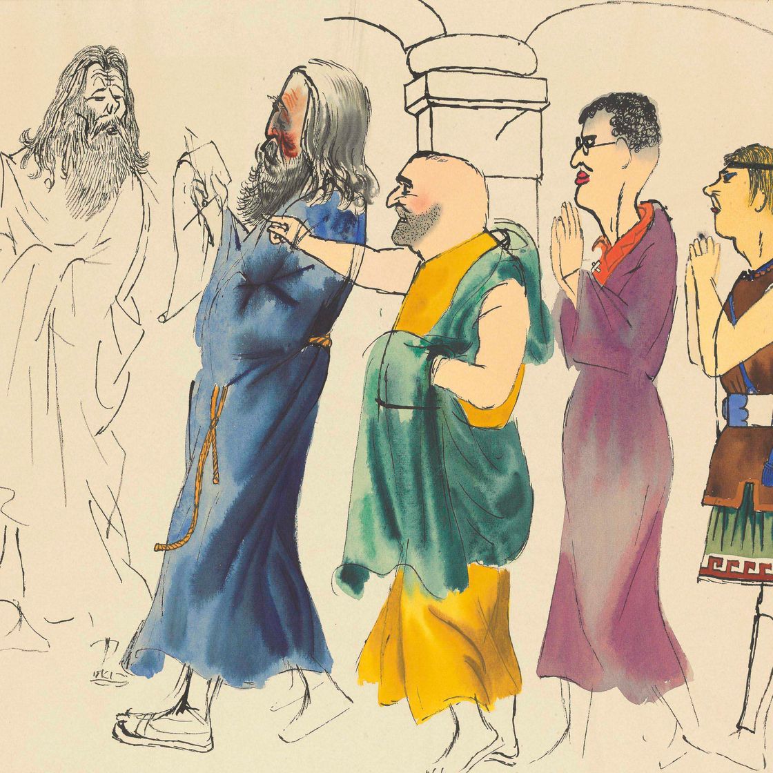 George Grosz — Первые христиане
