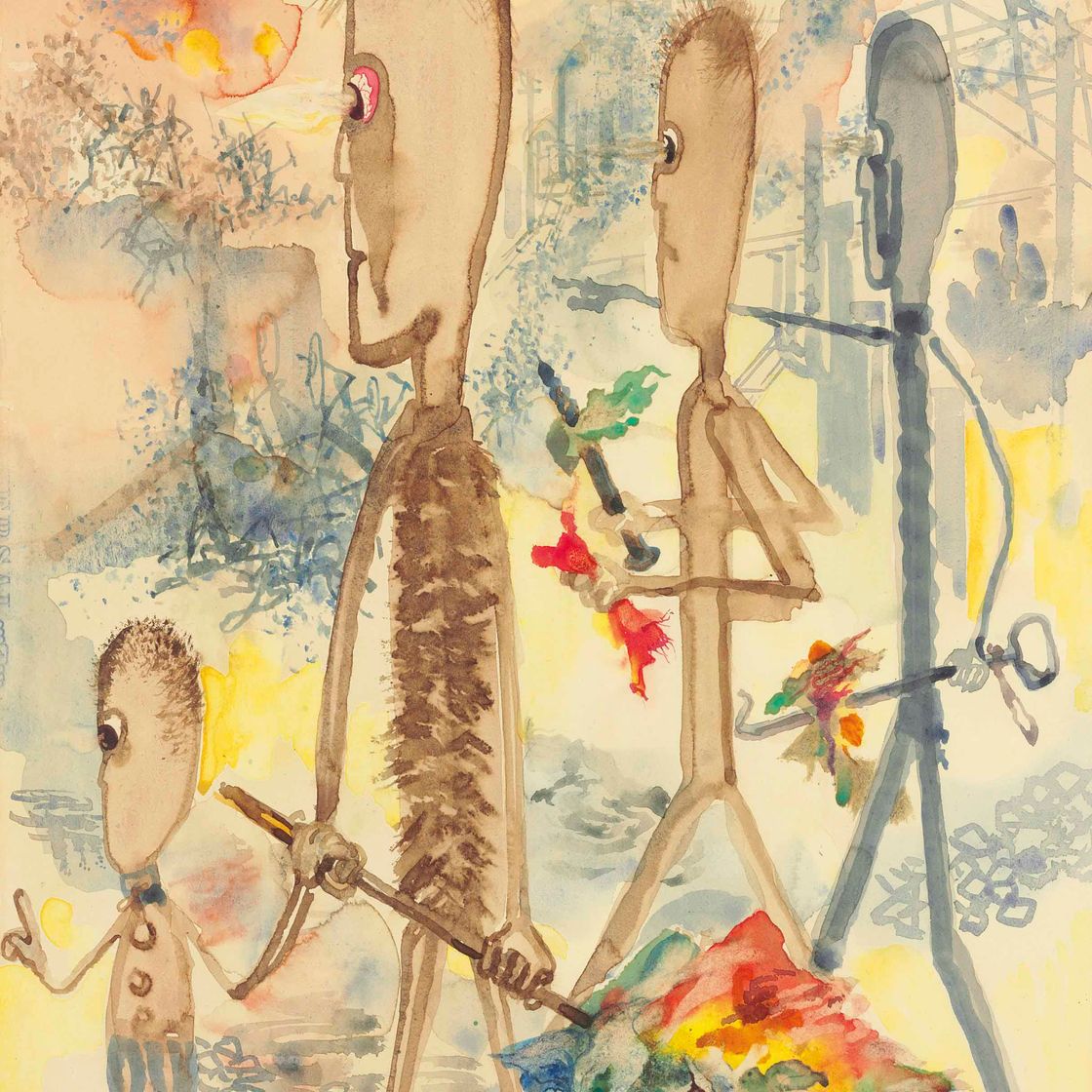George Grosz — Они Что-То Нашли