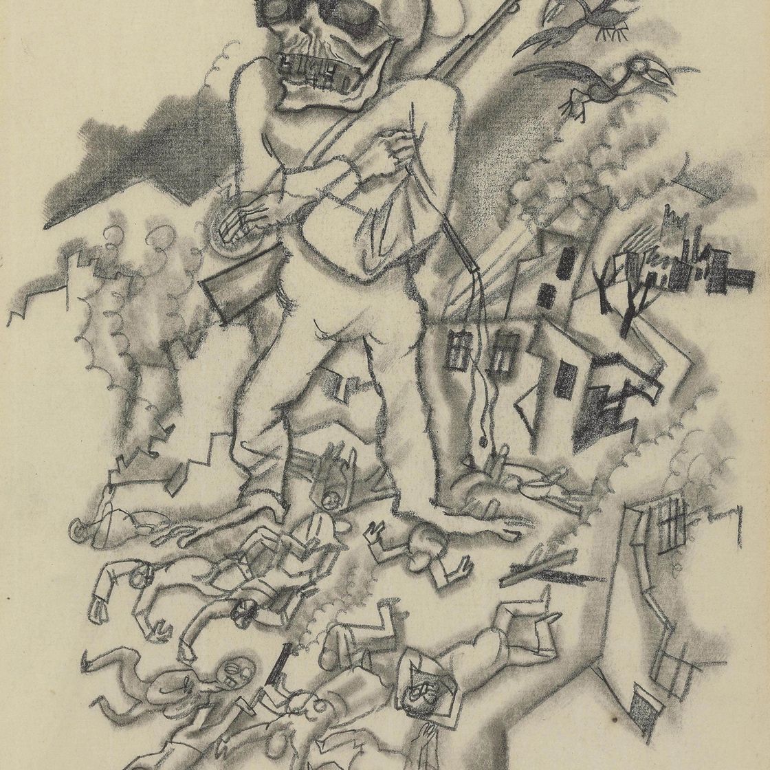 George Grosz — Геваттер Тод