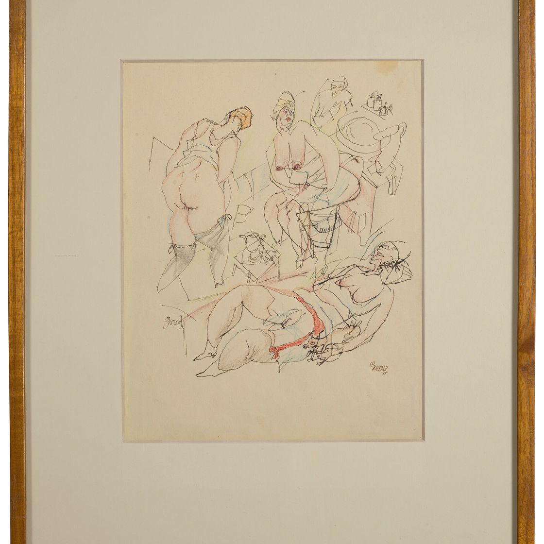 George Grosz — Будуар, изображение 2