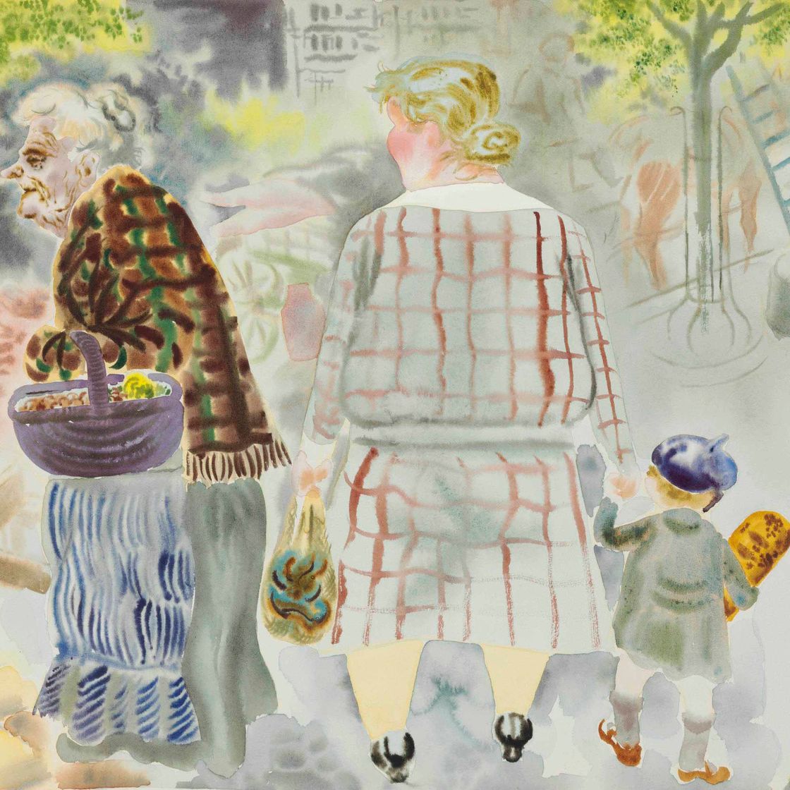 George Grosz — Штрассензене, Берлин