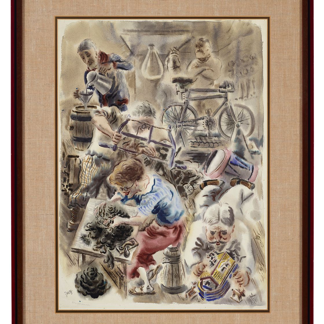 George Grosz — Дай Мне Пощупать Твой Пульс, изображение 2