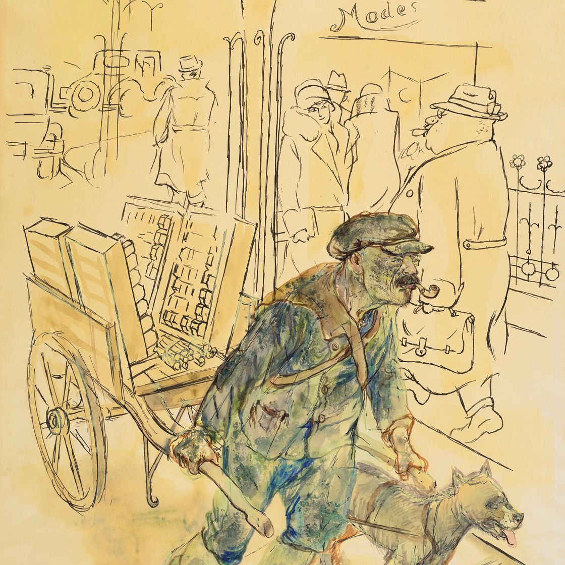 George Grosz — Цугтье, изображение 1