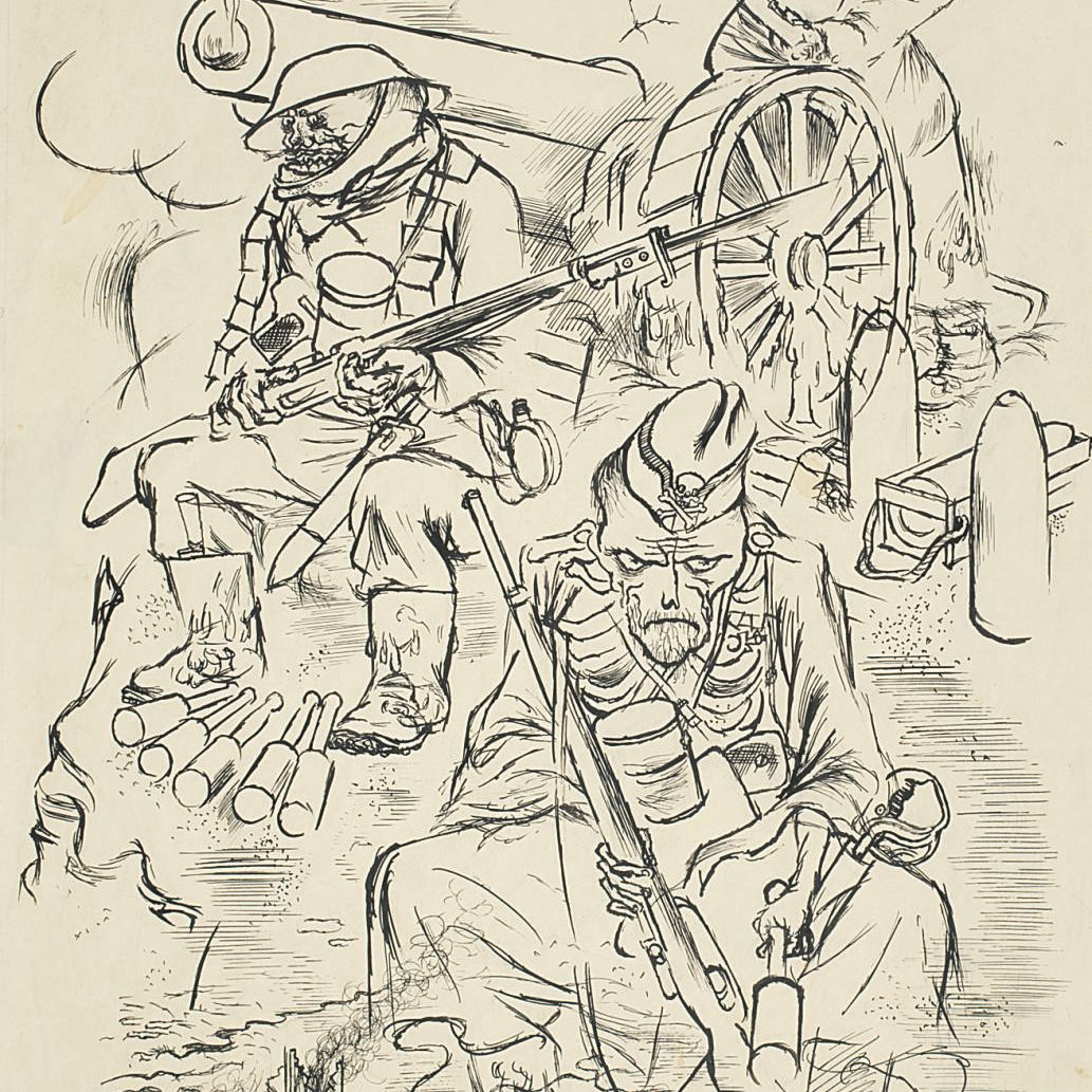 George Grosz — Умри, мой солдат