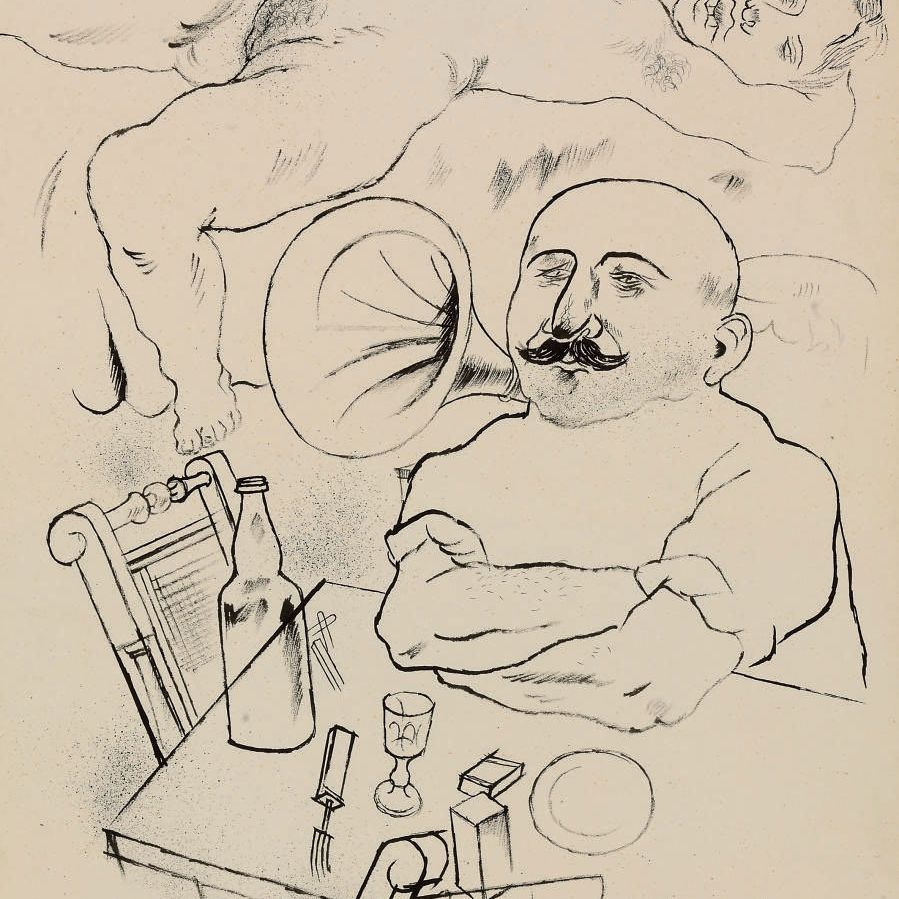 George Grosz — Спортсмен