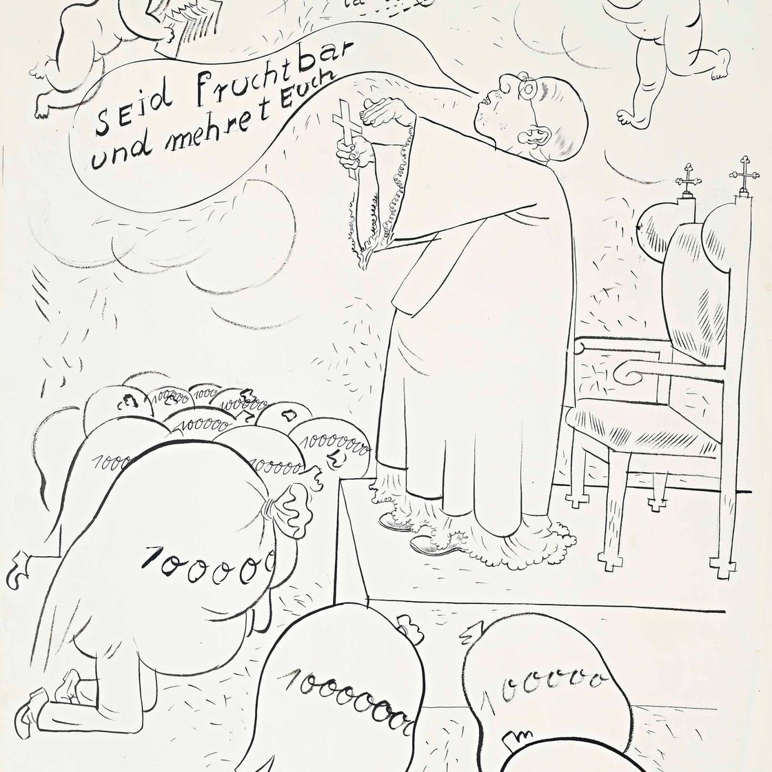 George Grosz — Я знаю, что такое фрукт и что значит слово "Религия" для народа эрхальтен блайбен