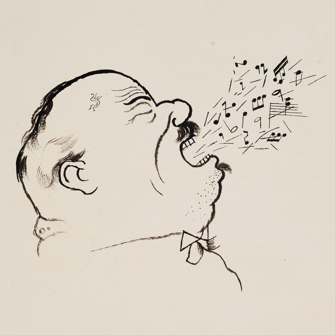 George Grosz — Герр Бомбонель (справа); Тартарен Сингт (сзади), изображение 3