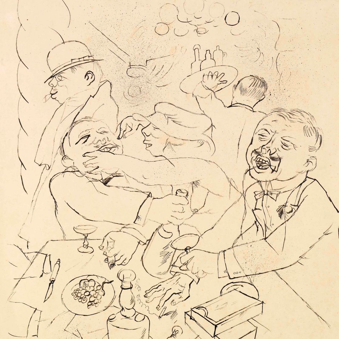 George Grosz — За доллар, равный 300, я