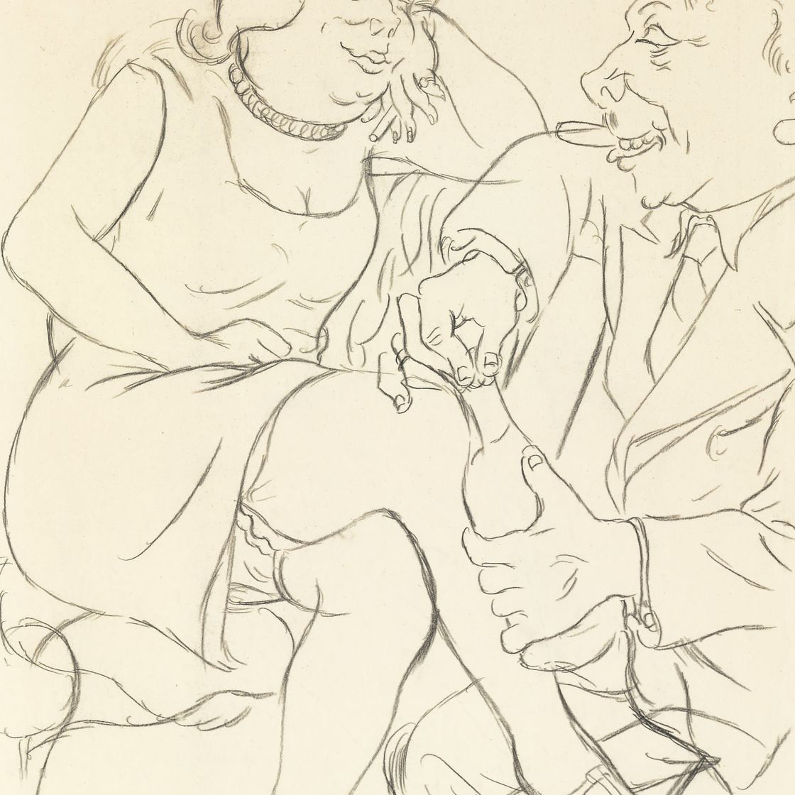 George Grosz — Ночная вспышка