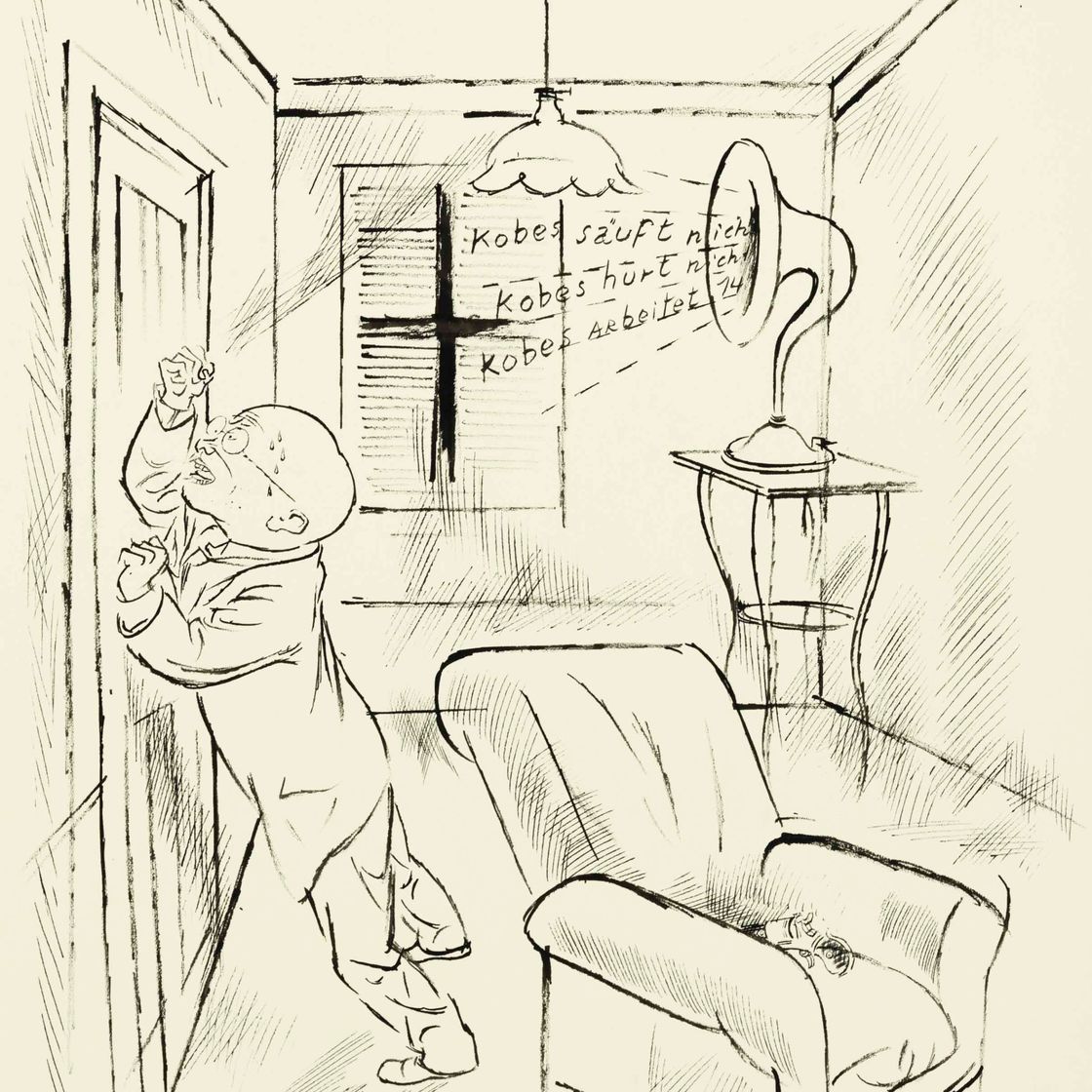 George Grosz — Мой последний Человек в конце