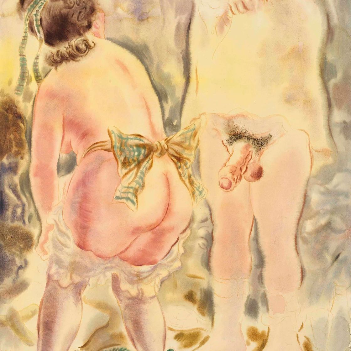 George Grosz — Либеспаар