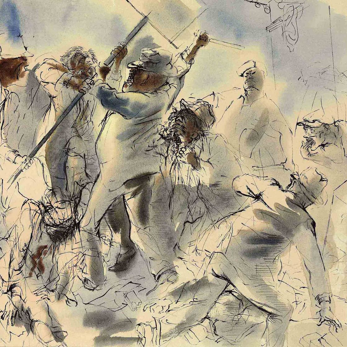 George Grosz — Маршал коммунизма, Борьба за справедливость