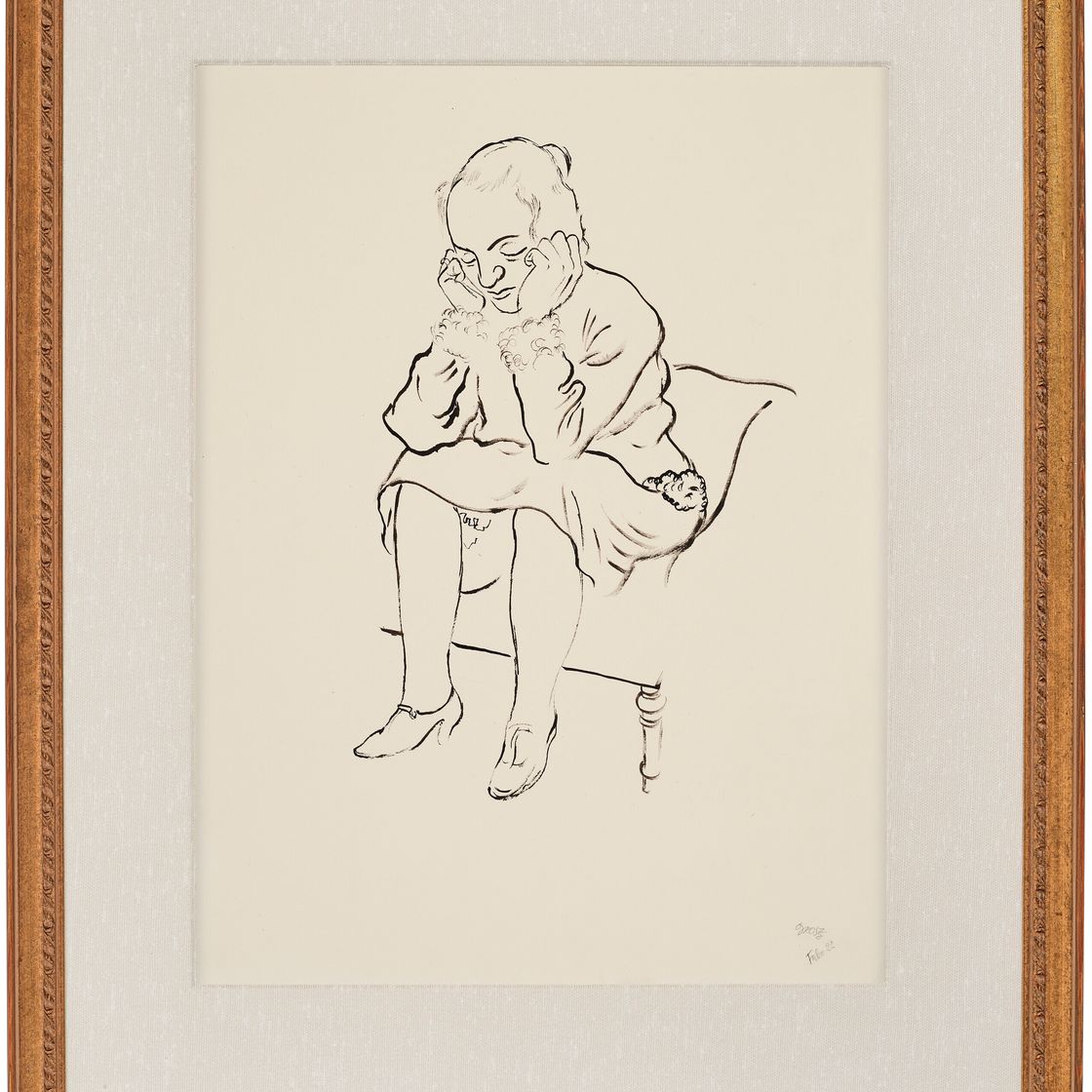 George Grosz — Мэдчен денкен, изображение 2