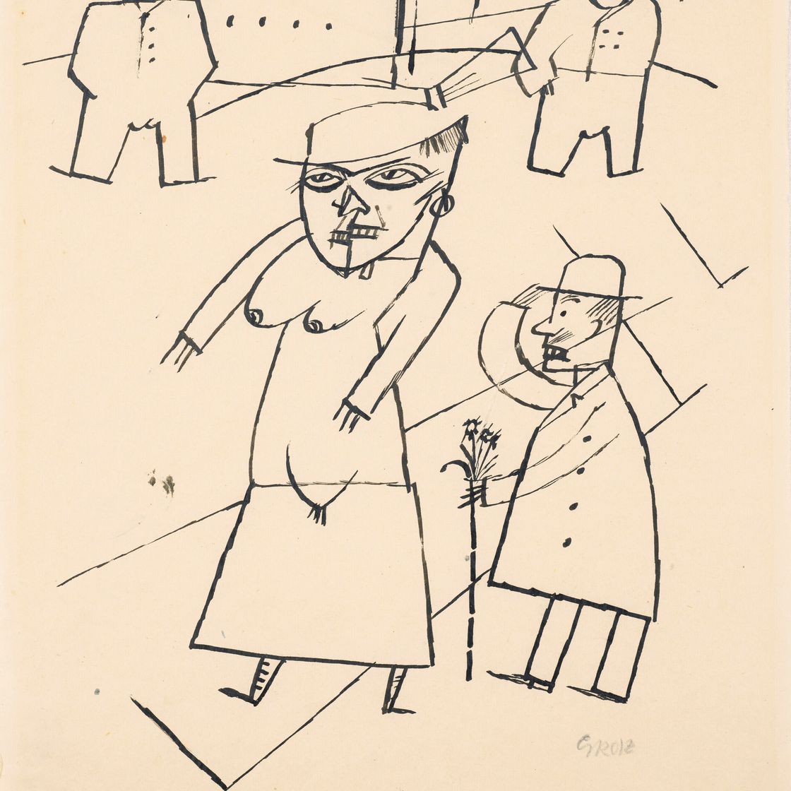George Grosz — Музей под открытым небом, Берлин