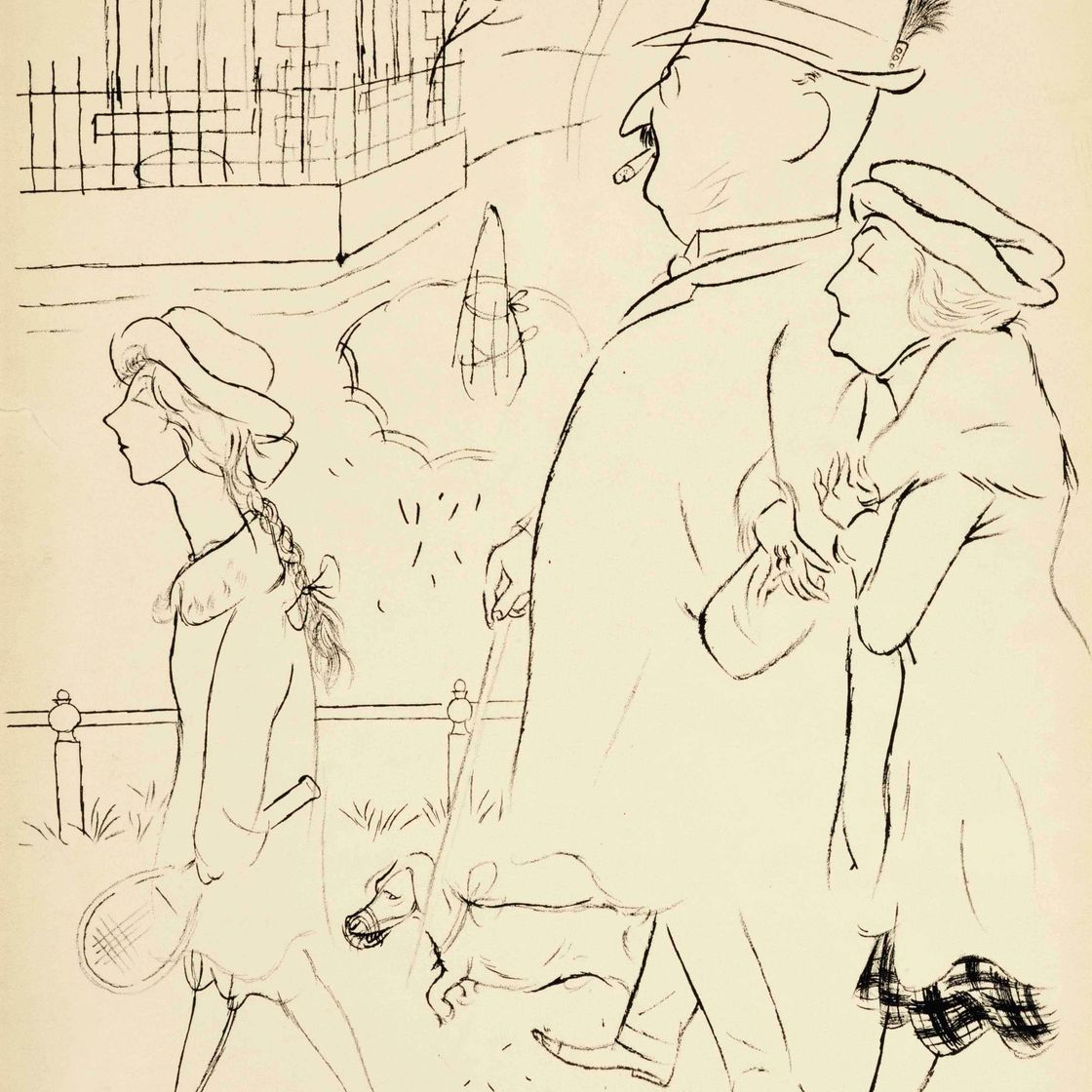 George Grosz — Спазерганг