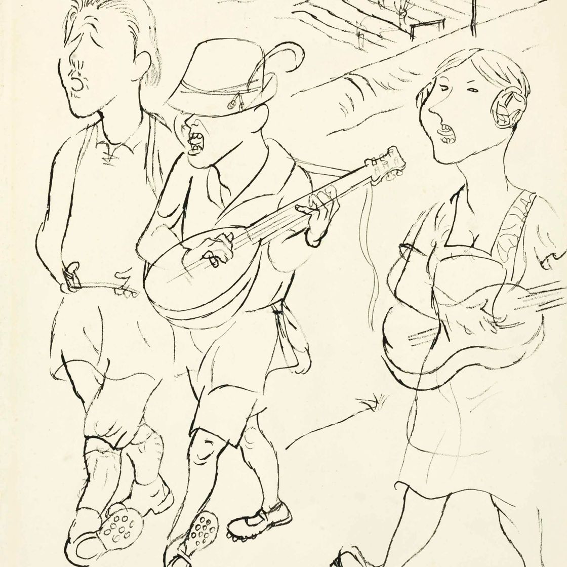 George Grosz — Умри, Вандервегель
