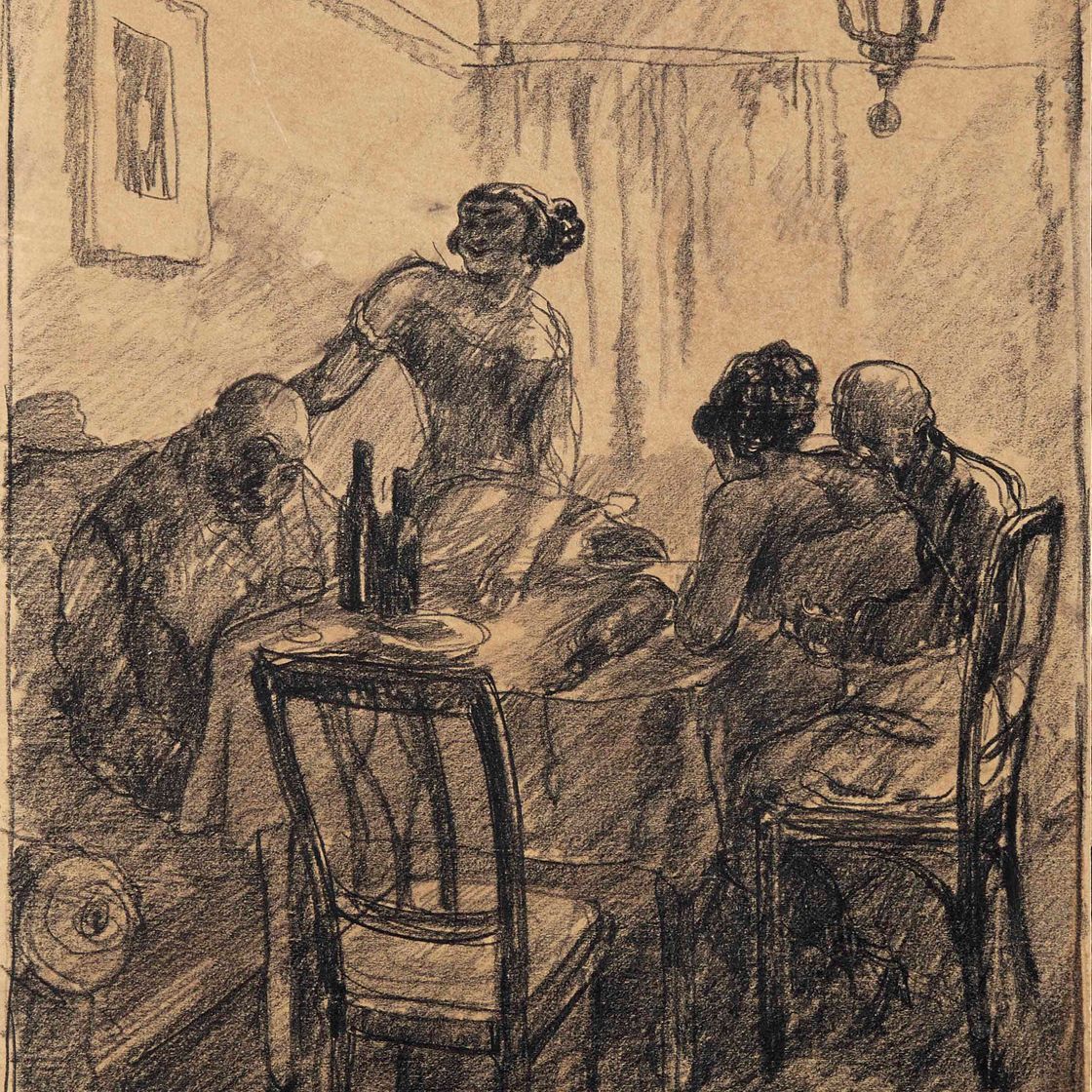 George Grosz — Тихий райский уголок