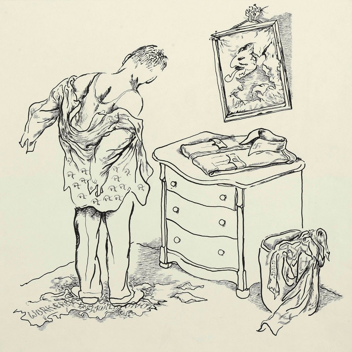 George Grosz — Загорелые Краснокожие