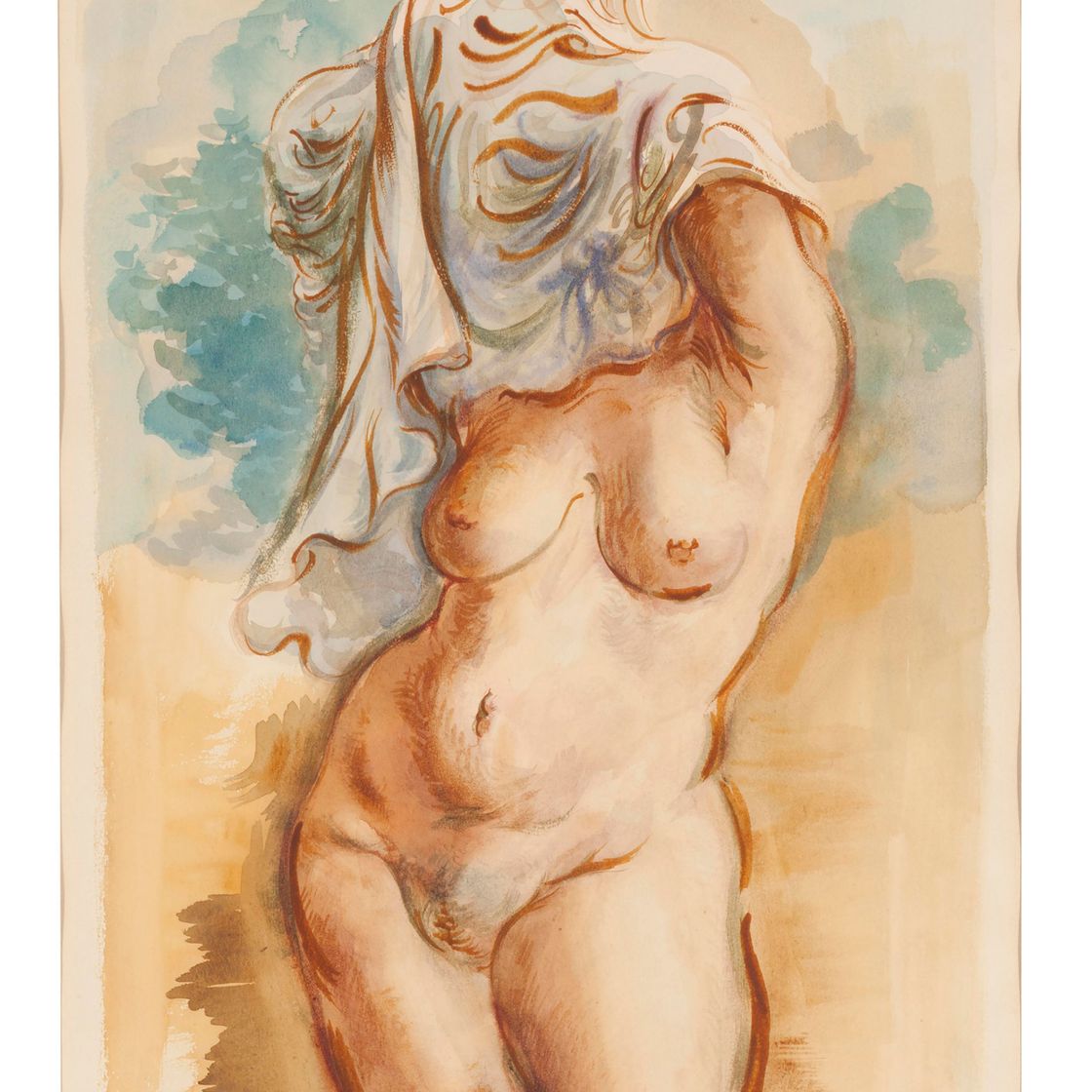George Grosz — Австралийская фрау