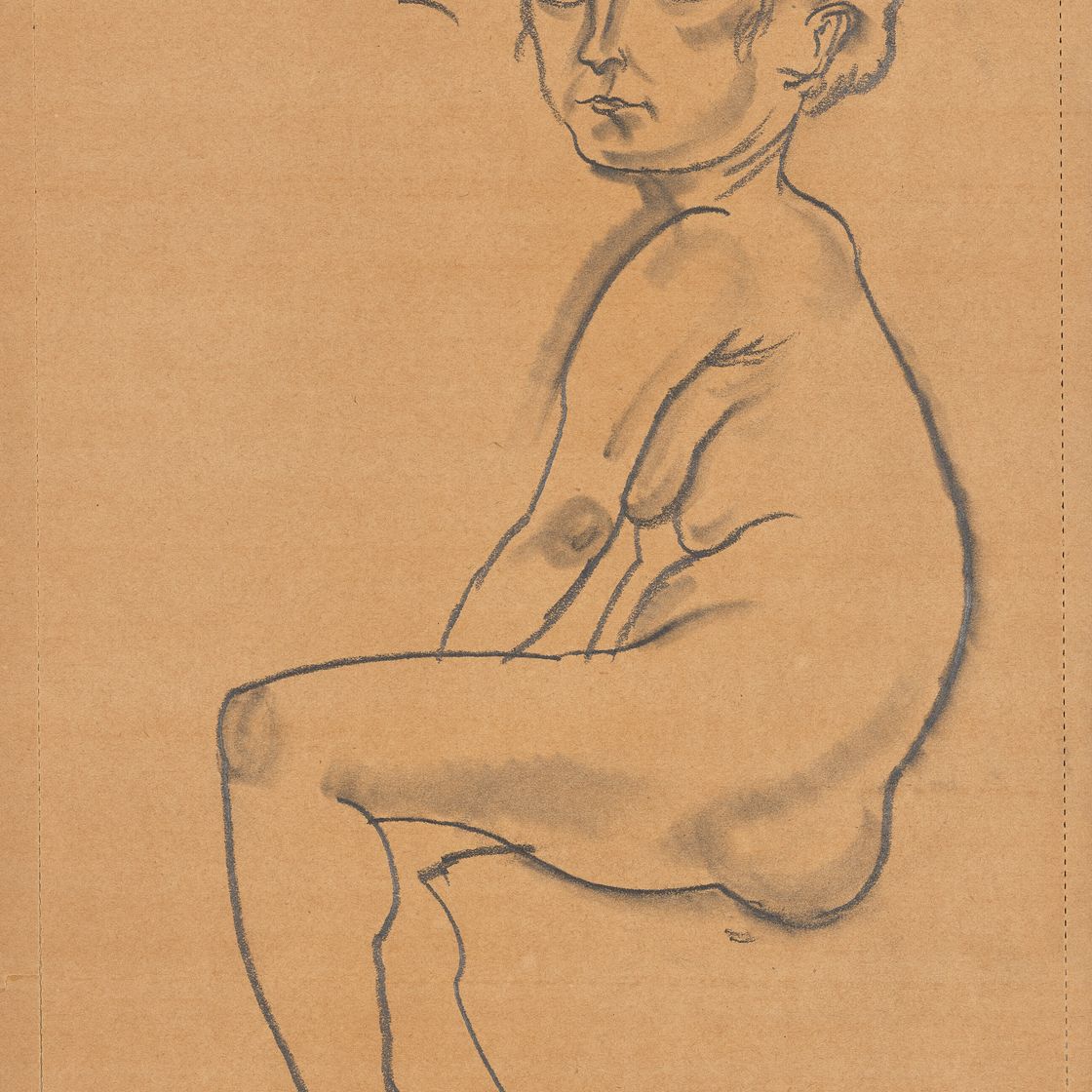 George Grosz — Хокендер вайблихер Актер, изображение 1